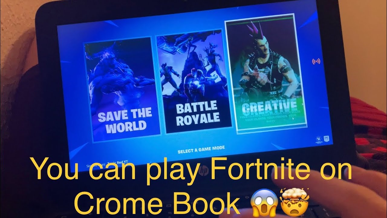 How to play Fortnite on any school Chrome Book!!! YouTube