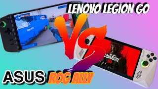 LENOVO LEGION GO VS ASUS ROG ALLY ► ЧТО МНЕ КУПИТЬ? ► РАЗБОР, ТЕСТЫ