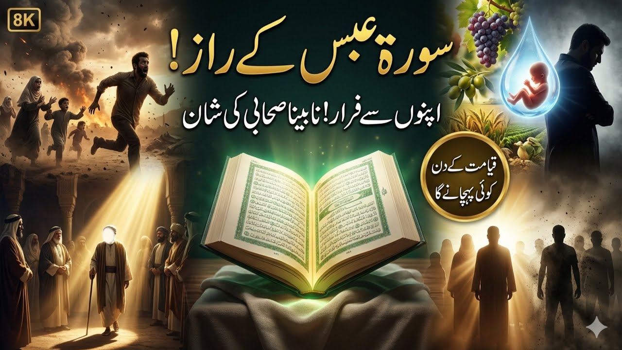 Maa, Baap aur Bhai se Farar? | Surah Abasa Ke Raaz | Ek Nabina Sahabi Ka Waqia | Sialvi TV