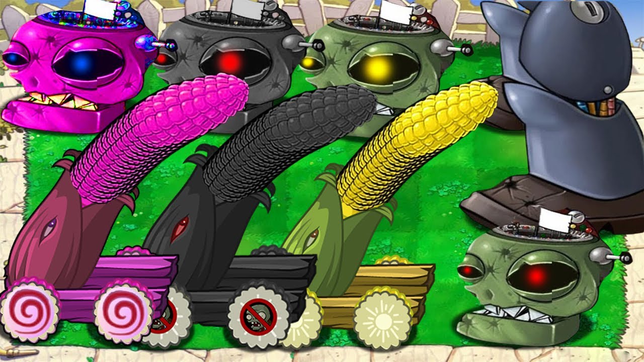 Hypno Cob Cannon Vs Doom Cob Cannon Vs Team Cob Cannon Vs Dr Zomboss ...