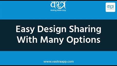 Manage design and product catalog with first ever textile dedicated Technology i.e. #VastraApp.