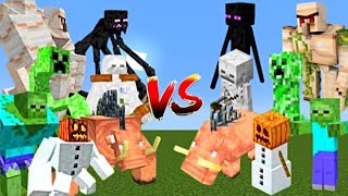 Mutant Mobs vs x100 Normal Minecraft Mobs | Minecraft Mob Battle