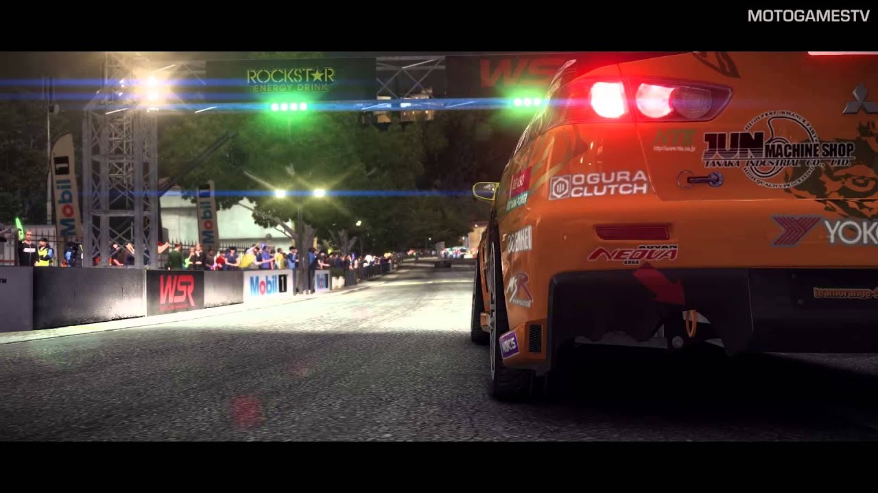 GRID 2 PC - Team Orange Mitsubishi Evo X Gameplay