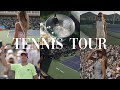 Tennis tour vlog indian wells prematch food bts of the atp tennis tour