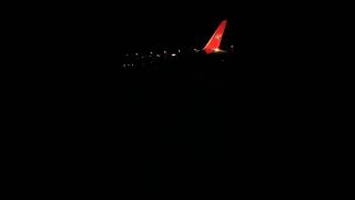 Boing 737 takeoff from Ahmedabad to Mumbai Corendon Airline (Spicejet)