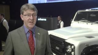 Land Rover Defender 2,000,000 Bonhams Auction - Interview Mike Adamson, Chief Executive | AutoMotoTV