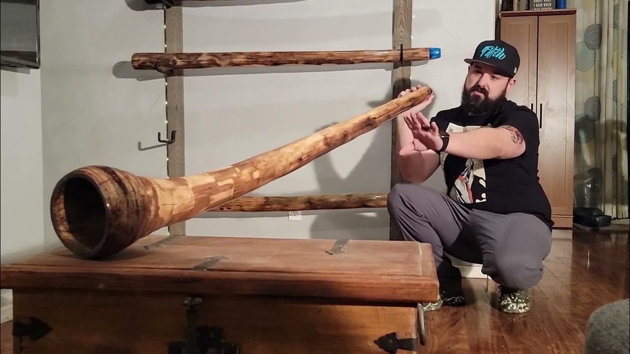 Brad demos Endless Breath agave didgeridoo in C YouTube