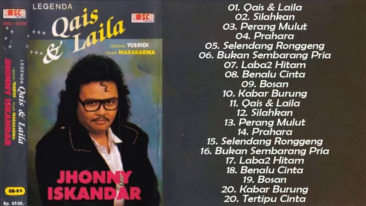 JHONNY ISKANDAR FULL ALBUM Lagu Dangdut Lama Terpopuler - YouTube