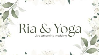 LIVE WEDDING RIA & YOGA :: SEMAR RESTO, 20 DESMBER 2025