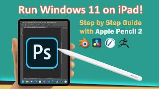 Apple Pencil + Windows 11: Blender 3D, Rebelle Low LATENCY demo - How fast is it?