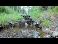 Mountain crystal clear water sounds,Waterfall Sounds,Peaceful Music of nature,Sleep Sound
