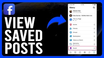 How to View Saved Posts on Facebook (How to Find Saved Posts on Facebook)