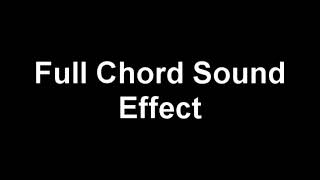 Full Chord Sound Effect