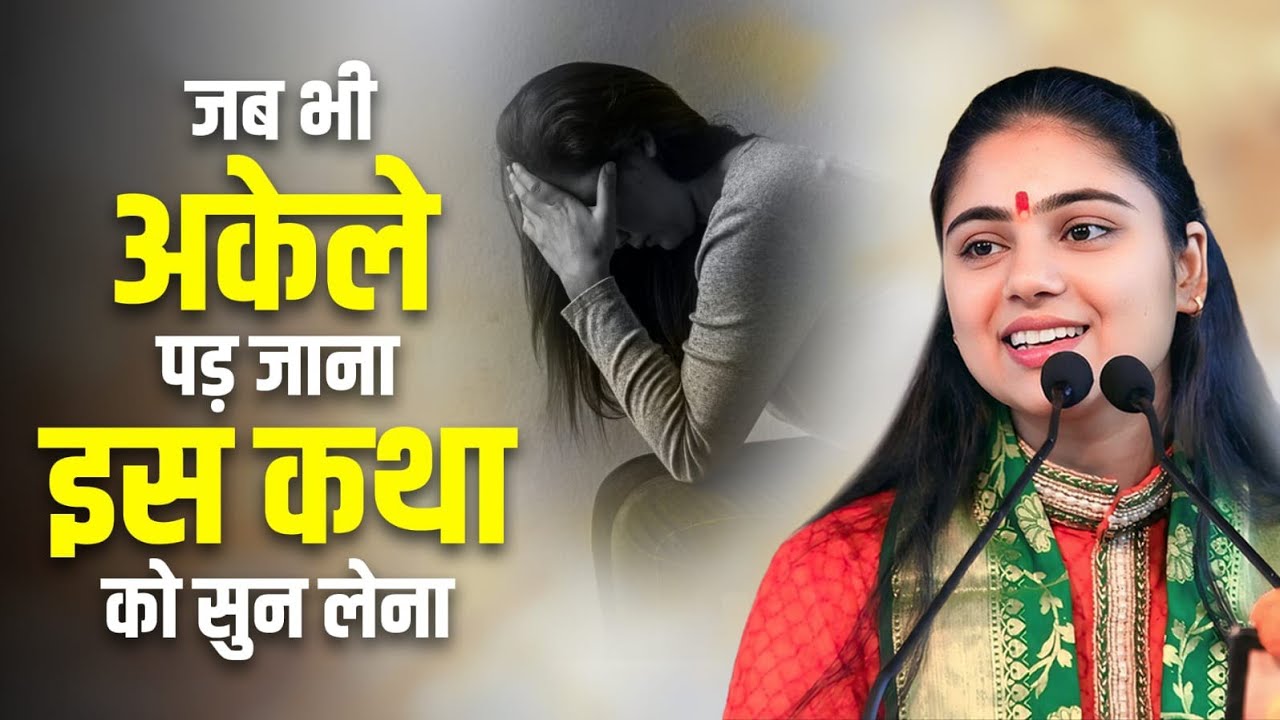 अकेले हो? पहले ये कहानी सुन लो… सब बदल जाएगा! Pujya Aradhana Devi Ji 