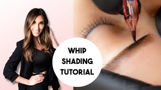 FREE WHIP SHADING TUTORIAL | ombre brows, powder brows, lip blush