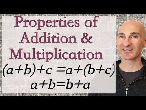 Associative and Commutative Properties of Addition & Multiplication