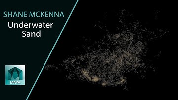 Maya: Underwater Sand