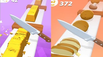 Perfect Slices #1 - ASMR cutting Gameplay walkthrough android ios Slice cutting