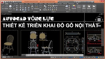 Autocadtongluc - Thiết kế triển khai đồ gỗ nội thất - video 3 tổng quan và layer