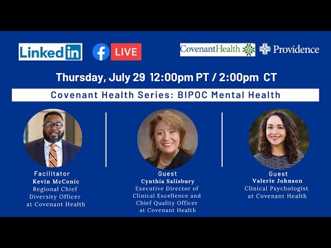 Covenant Health Series: BIPOC Mental Health