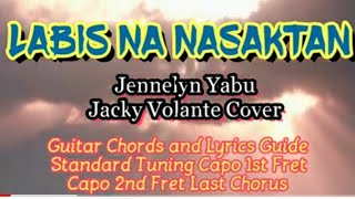 LABIS NA NASAKTAN Jennelyn Yabu-Jacky Volante Cover Easy Guitar Chords Lyrics Guide Play-Along