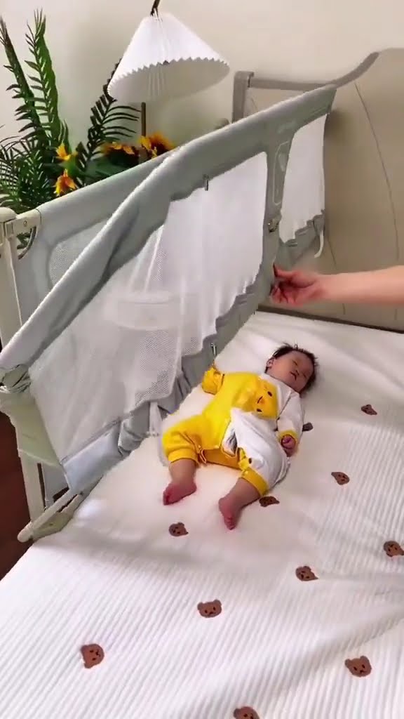 Product Link in Bio ( # 1616 )   @MaviGadgets  ✅ Baby Comfy Safety Lightweight Bed Side Crib #shorts