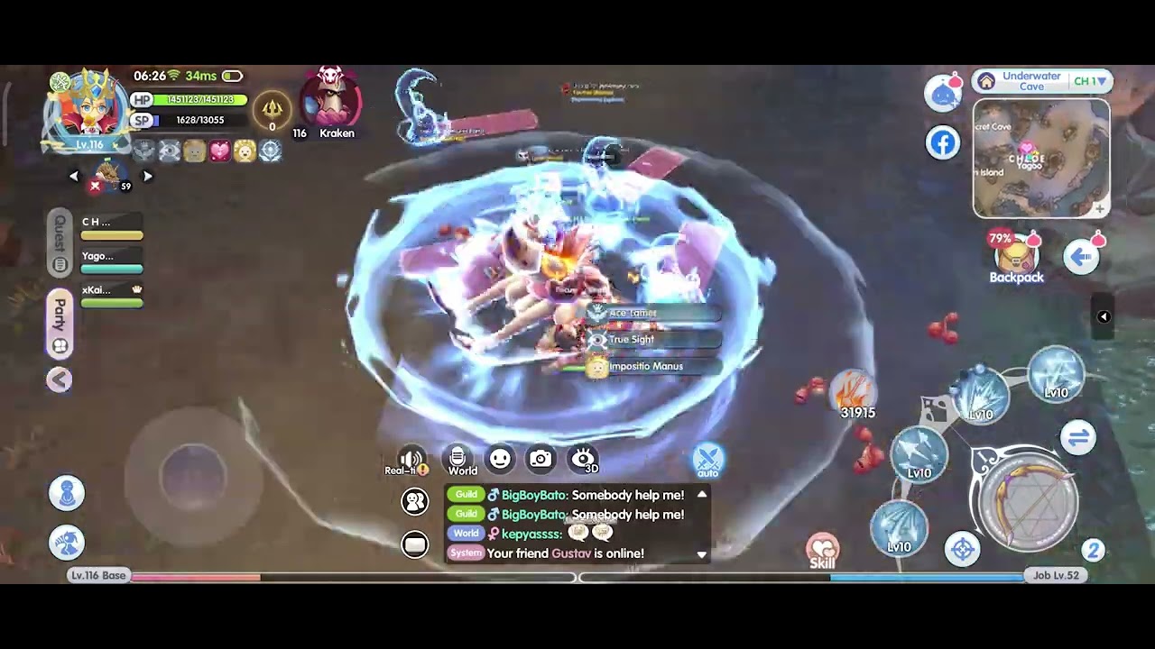 Shortbow Ranger Boss hunt (Kraken)