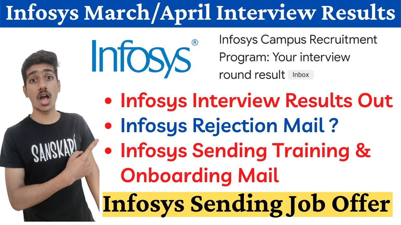 Infosys Interview Results Out | Infosys Offer Letter 2022| Infosys ...