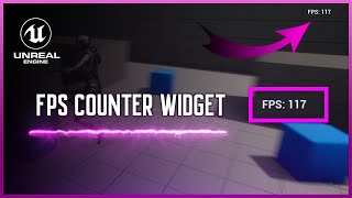 How To Show FPS Counter In Game - Unreal Engine 5 Tutorial