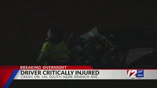 Famous Man in critical condition following rollover crash on Rt. 146 Profile