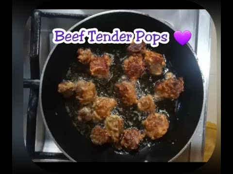 Beef tender pops - YouTube