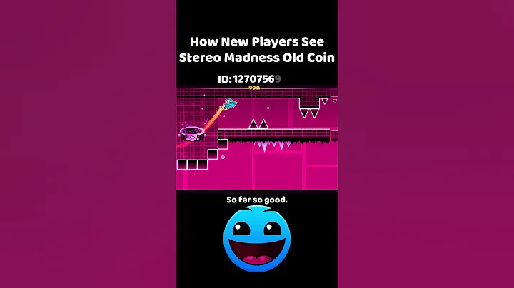 How New Players See Stereo Madness Old Coin?! #shorts