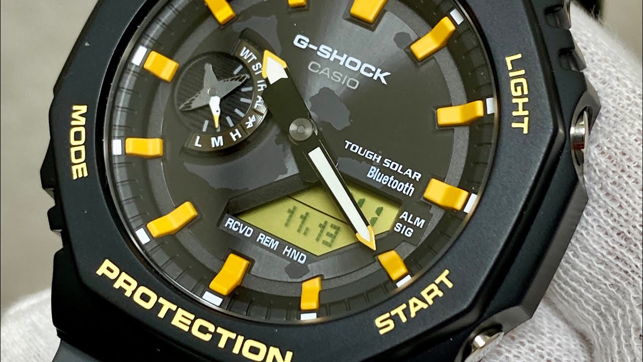 G【GA-B2100DF-1AJR / GA-B2100DF-4AJR】SHOCK - YouTube