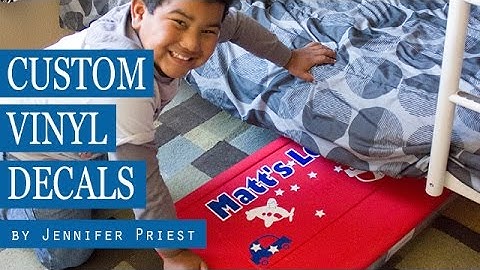 How to Make Custom Vinyl Decals using Sizzix eclips2 DIY Electronic Cutting System