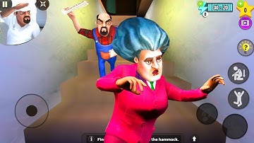 Scary Stranger 3D - New Update New Special Levels Control Mr Grumpy Secret Room (Android, iOS)