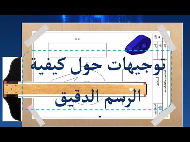 الرسم التقني الدقيق باستعمال الأدوات