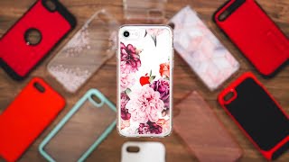 Flower Wrist Strap Flower Silicone Cover Cases For iPhone and Samsung