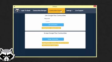 GPMatic Google Plus Automation Software