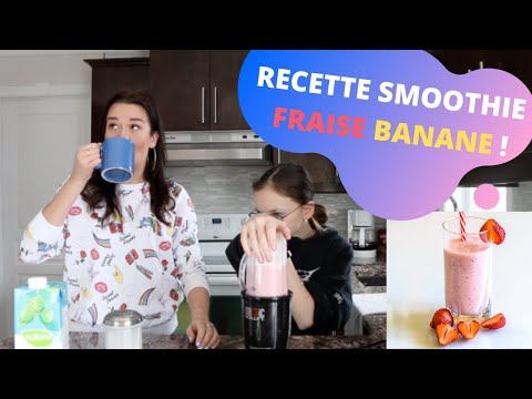 confinement-:-recette-smoothie-fraise-banane-santÉ-pour-les-enfants!