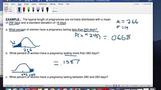 Finding Normal Probabilities in StatCrunch