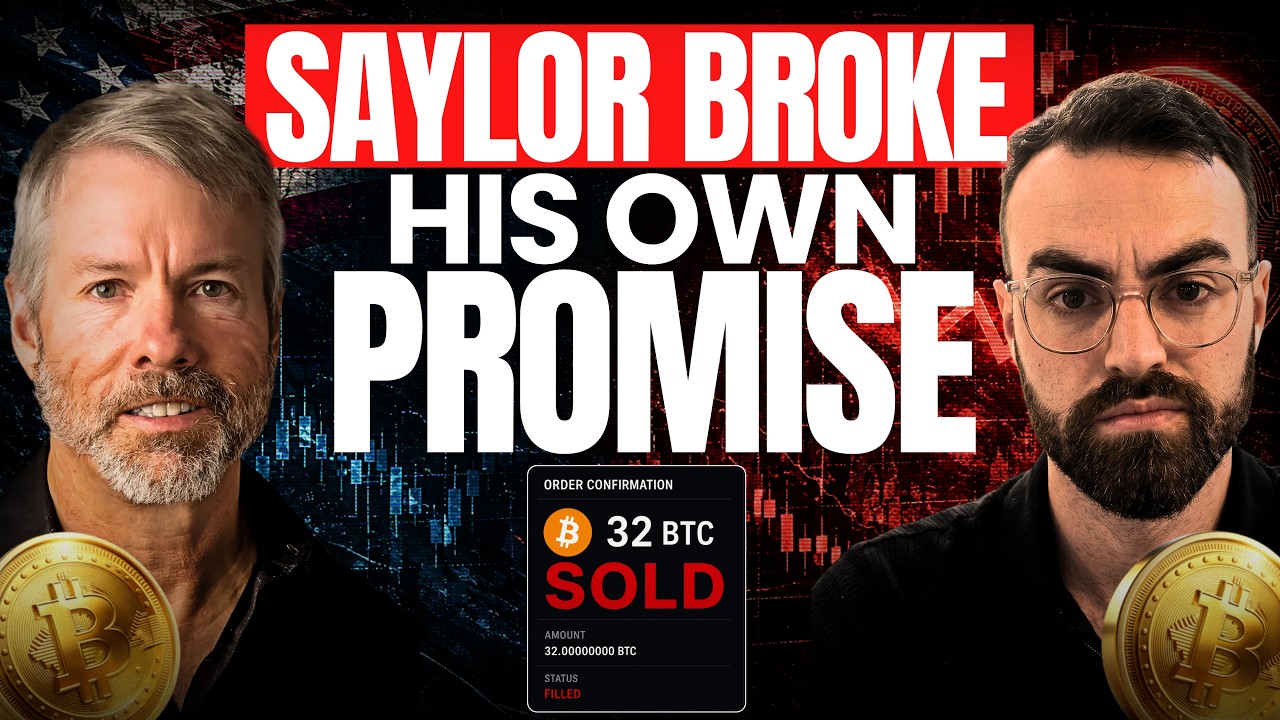Saylor Broke His Own Promise — Bitcoin vs AI, Texas Self-Custody & Your House Buying