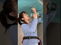 Watch Her Build a Perfect Drywall Ceiling #craftsmanship #woodworking