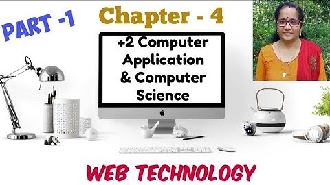 Plus Two Computer Application | Web Technology | Chapter 4 | Malayalam Tutorial | ChipZ World