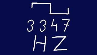 3347 hz square