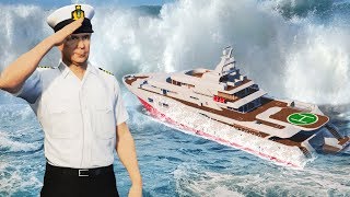 GTA 5 - PLAYING as a SUPERYACHT CAPTAIN!!