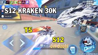 ZingSpeed Mobile | Skin S12 Nguyệt Ảnh KraKen Đối Đầu T5