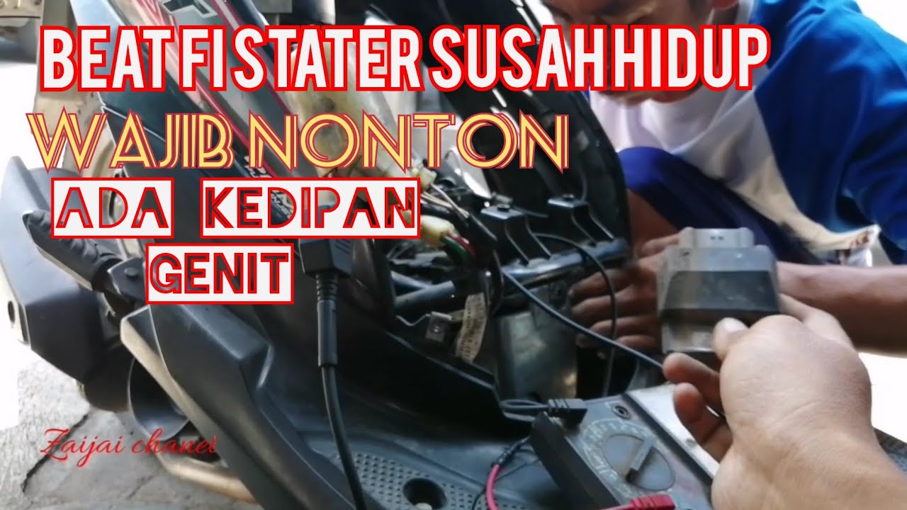 Beat susah hidup saat dingin brebet juga ada kedipan 7 kali