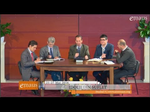 Studiul 9 - Idolii din suflet (21-27 Mai 2016) emausMADRID