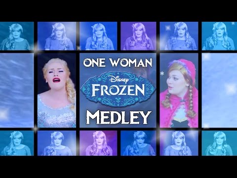One Woman A Cappella Frozen Medley Heather Traska