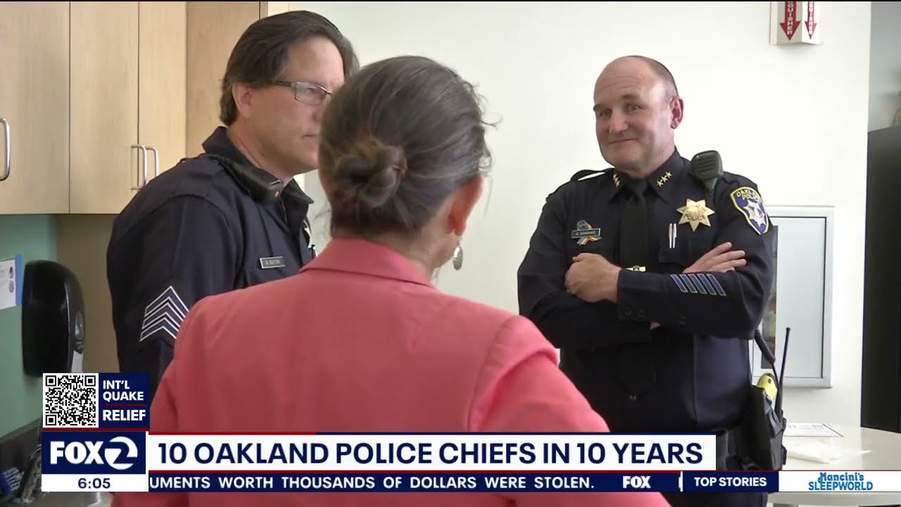 Oakland has had 10 police chiefs in 10 years